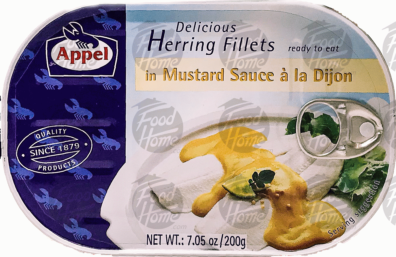 Appel  delicious herring fillets in mustard sauce a la dijon ready to eat Full-Size Picture